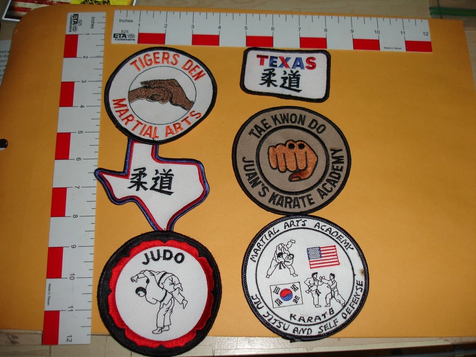 Martial Arts patch collection, 6 patches in set - Image 2 of 4