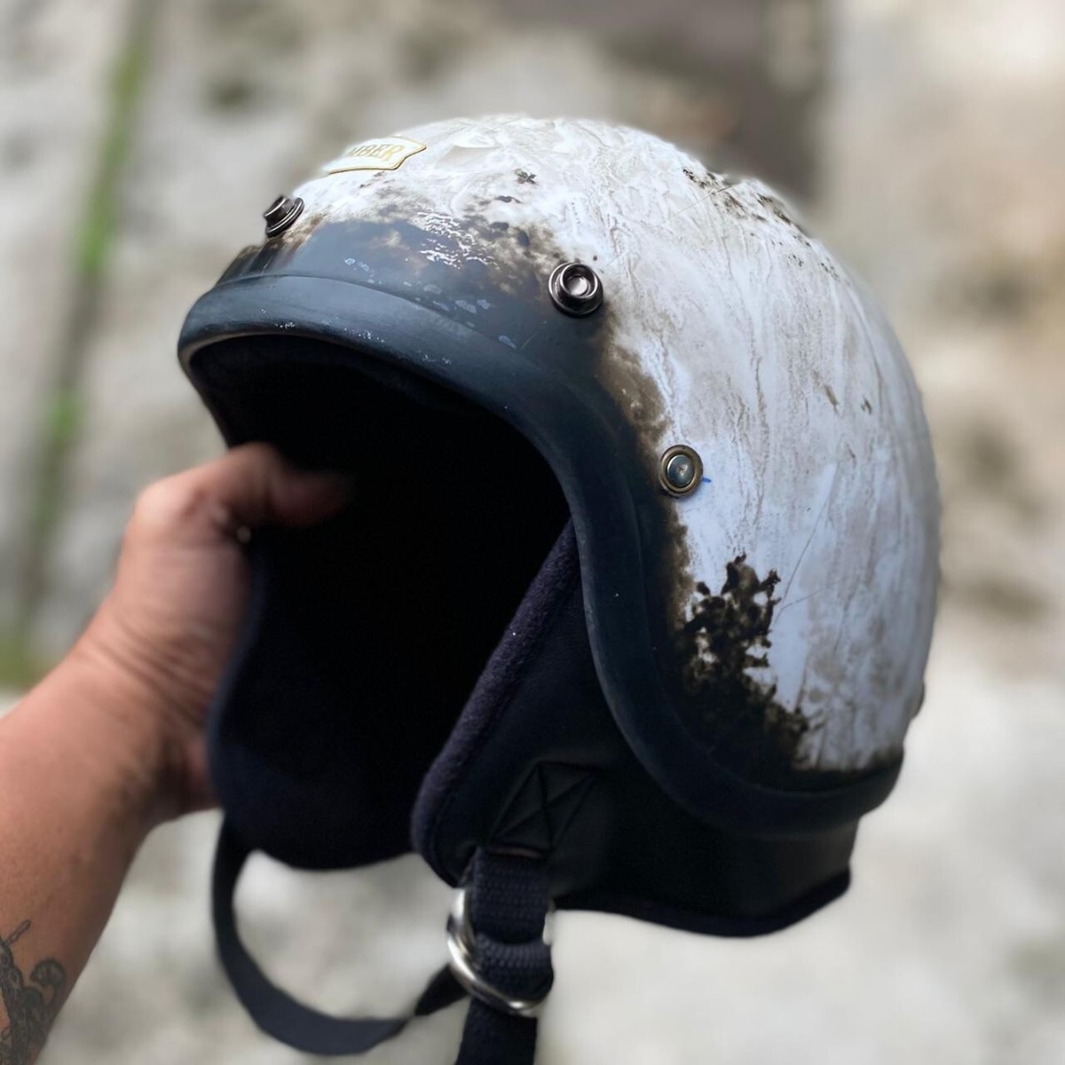 SALE! VINTAGE CUSTOM HELMET AIRFORCE PATINA CHOPPER BOBBER CAFERACER MOTORBIKE SALE! VINTAGE CUSTOM HELMET AIRFORCE PATINA CHOPPER BOBBER CAFERACER MOTORBIKE