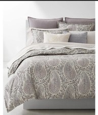 Ralph Lauren Claudia Paisley Cotton King Duvet Cover Set. Brand New