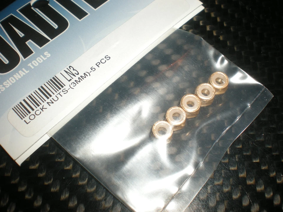 ROADTECH LN3 Ecrous nylstop aluminium 3 mm violet (x5) - Photo 1/1
