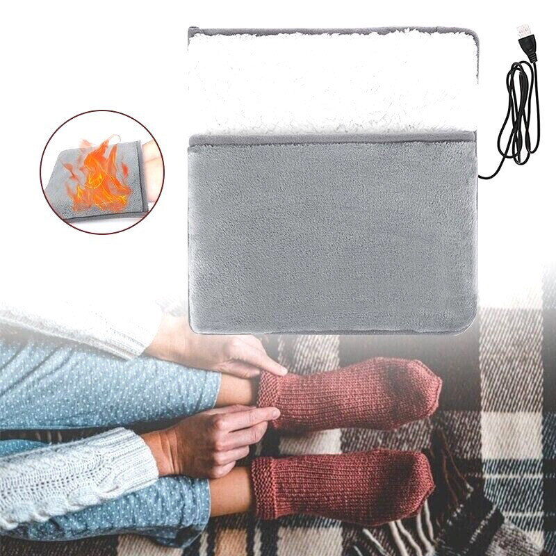 Foot Warming Mat DoubleSide Heated Electric Foot Heating Pad Foot