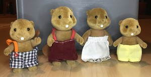 sylvanian beaver family