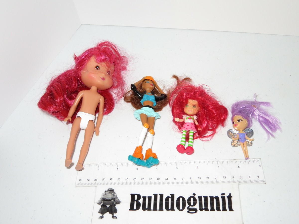 Lot of Assorted Dolls Strawberry Shortcake Barbie Figure Toy