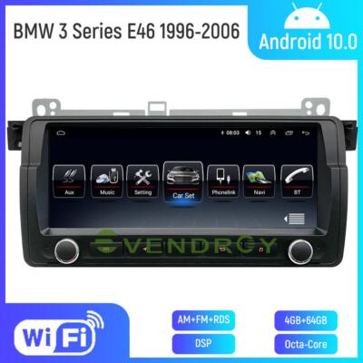 Car GPS Navigation Headunit Stereo Radio For BMW 3 Series E46 1996-2006 4G+64G