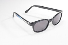X- KD's Sunglasses, Black Frame / Smoke Lens / PIPE
