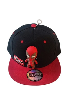 Deadpool  Hat Cap Flat Bill Adjustable Kid Sice Mexican