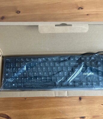 Acutek AK-200W| FR keyboard USB AZERTY Belgian, French