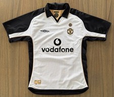 2001-02 Manchester United UMBRO 2001/02 Centenary Away/Third Shirt L