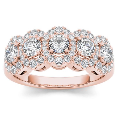 Rose Gold Engagement Rings In Engagement Rings | Purple - Foto 5