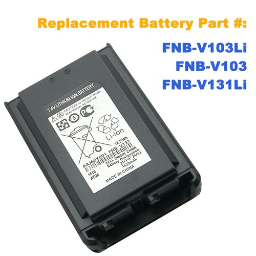 Batería Original FNB-V131 para Radios Vertex Standard VX230 VX231 VX234 VX228 - Imagen 5 de 12