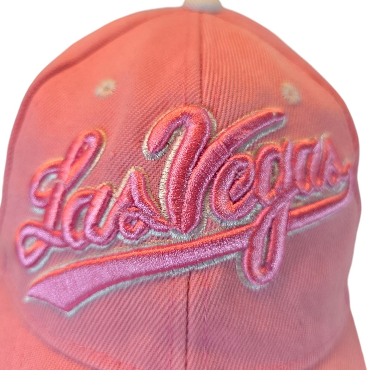 Las Vegas Baseball Hat Cap Adjustable Embroidered Sequin Pink New Las Vegas Baseball Hat Cap Adjustable Embroidered Pink | eBay main image 4