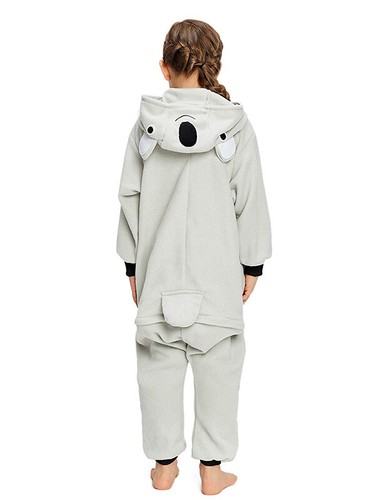CANASOUR Koala Costumes Kids For Boys and Girls Soft Hooded One-piece pajamas - Picture 18 of 34