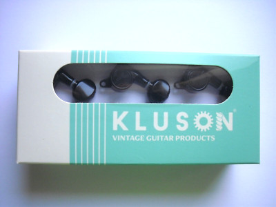 Kluson Modern ''TopLock'' / Oval / 6 L  black