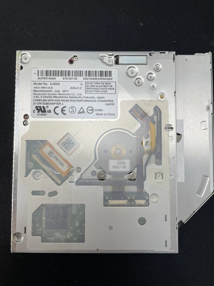 Genuine Apple MacBook UJ8A8 Super 8A8A 678-0611B  DVD Optical Drive UK - Image 2 of 2