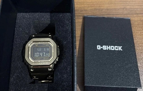 CASIO G-SHOCK GMW-B5000GD-9JF Solar Radio Full metal Bluetooth Quartzw/Links
