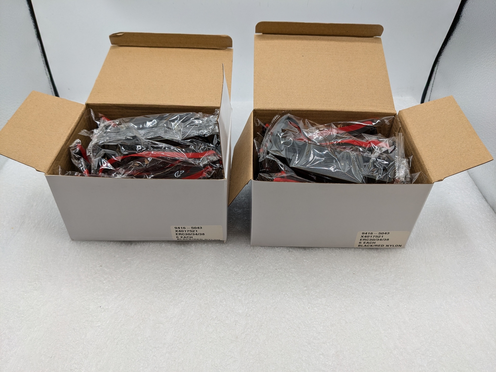 LOT OF 12 EPSON ERC 30 / 34 / 38 BLACK & RED INK POS PRINTER RIBBONS FREE S/H