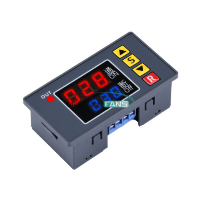 T3231 Programmable Digital Time Delay Relay Dual Display Timer Control Switch