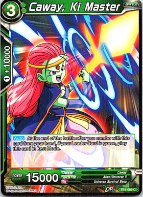 ドラゴンボールカード MR.KAZU Caway, Ki Master TB1-069 C Dragon Ball Super Card TCG X1 | eBay