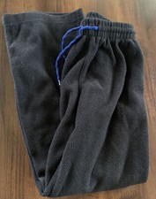 Old Navy Boys 8 Medium Black Fleece Draw String Pants Athletic wear Pockets