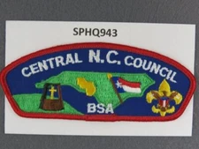 Central North Carolina  Council CSP SAP Red Border