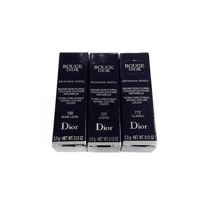 Dior Rouge Dior Lipstick Refill  0.12oz/3.5g New With Box - CHOOSE SHADE