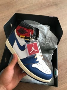 union jordan blue toe