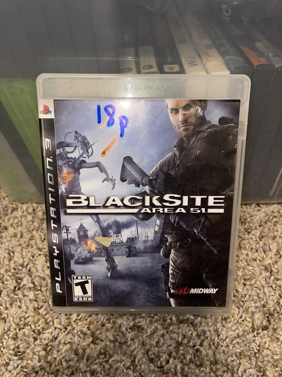 🔥BlackSite: Area 51-PS3 No Scratches! 31719269433