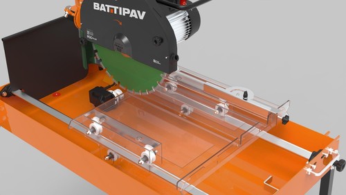 Nasswasser steinschneidemaschine 80x11cm sageblatt 350mm Battipav ego plus - Bild 3 von 8