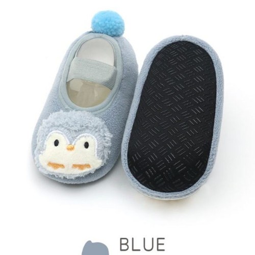 Newborn Baby Girls Boys Toddlers Cosy Cotton Warm Slippers Non-Slip Socks Shoes - Picture 12 of 17