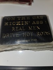 Black, On The Gas Kickin Ass! Real Men Drive Hot Rods, NOS 