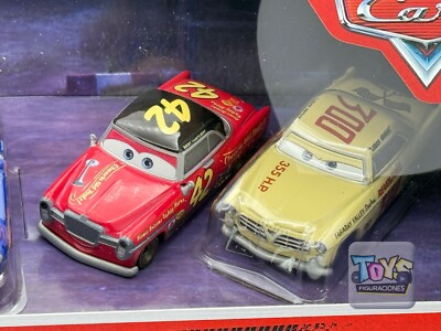 ディズニー カーズ トニーモーターフェルト ミニカー Disney Pixar Cars Thomasville Raceway 5-Pack Jimmy Lugrench