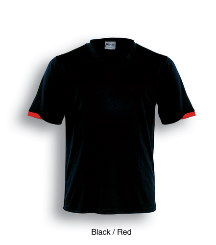 MENS T-SHIRT 100% POLYESTER COOL DRY BREATHABLE FOOTBALL SPORTY JERSEY TEES - Picture 4 of 11