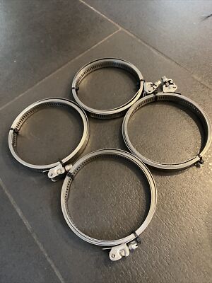 Hose clamps 70-570 stainless steel 4 pieces
