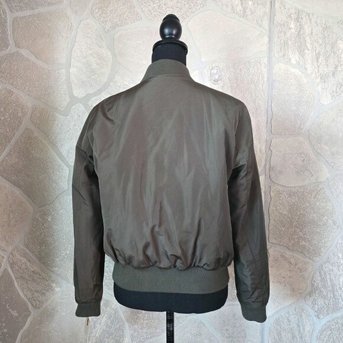 Levi's Bomber Jacket Womens XS Green Flight NWT Lightweight - Picture 6 of 10