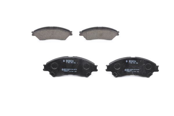 Plaquettes de frein BOSCH 0 986 494 936 pour SUZUKI Swift et Vitara