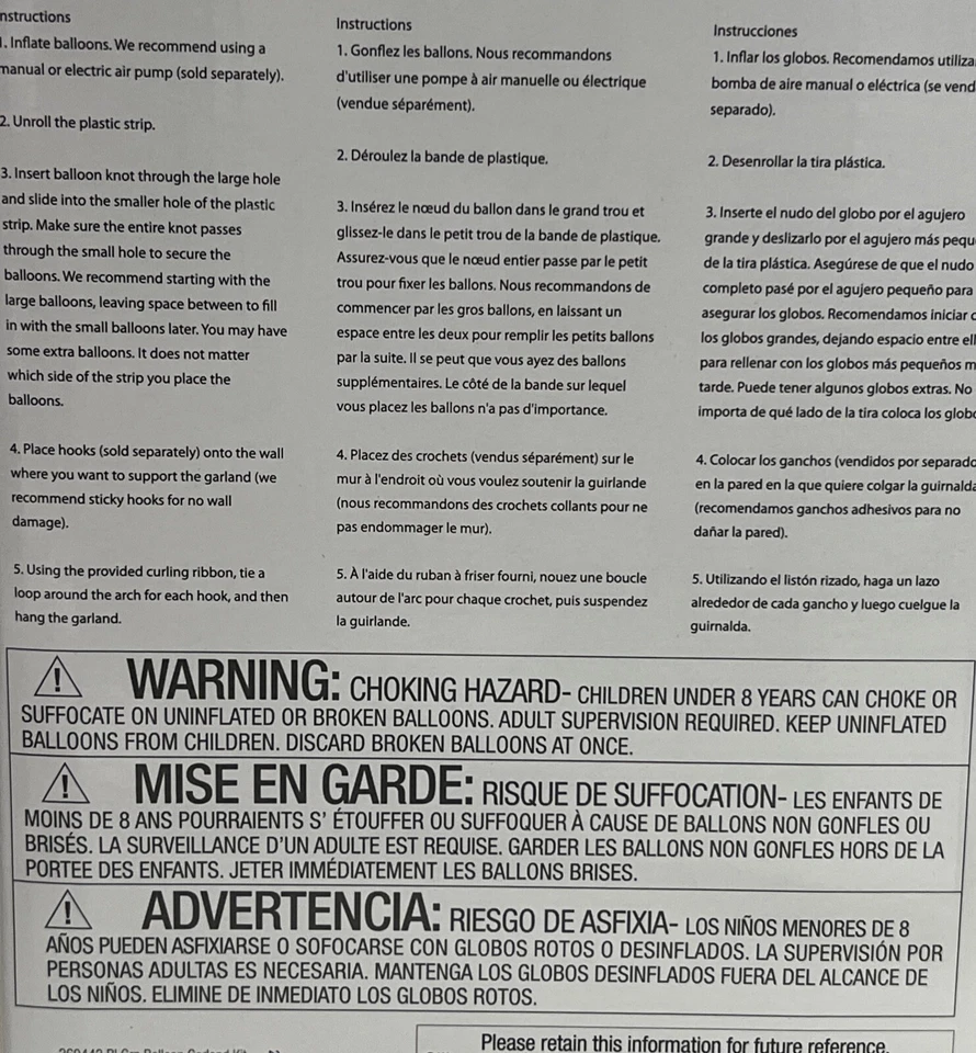 Large Blue and Green Balloon Arch Kit 110 12-inch Assorted Latex Balloons - Image 2 of 2