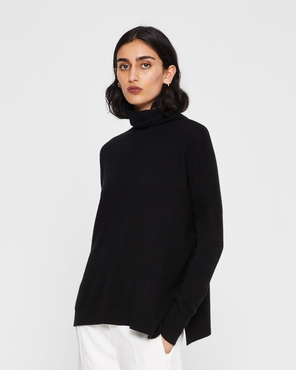 NWT $269 Club Monaco Safiya Relaxed Cashmere Sweater S
