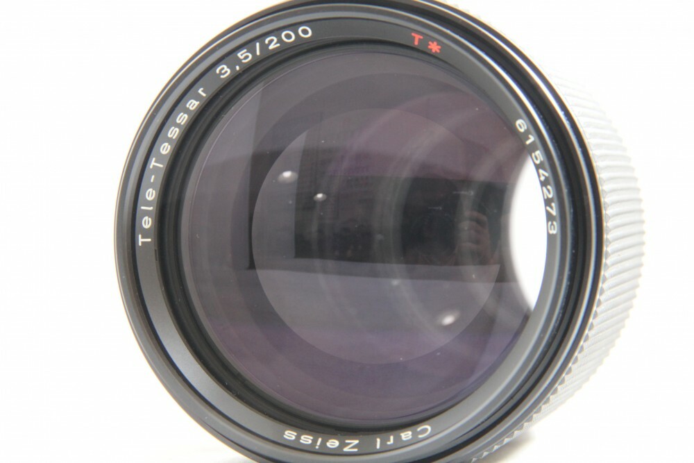 Near Mint Contax Carl Zeiss Tele-Tessar T* 200mm f 3.5 AEG