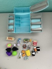 Mini Doll Refrigerator and Food