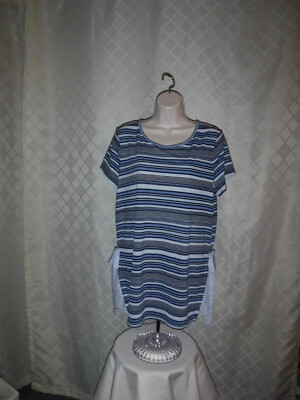 Short Sleeve & Long ,Pleat Neck Tops.size LG,XS,LC Lauren Conrad ,Multi Color NW