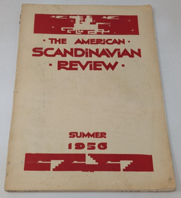 The American Scandinavian Review 1956 Eskimo Poems History Journal Book Vintage