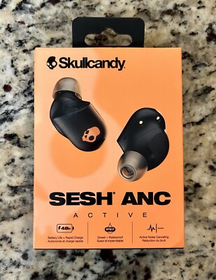 NEW Skullcandy Sesh ANC Active Noise Canceling True Wireless Earbuds!!
