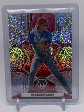 2022 Mosaic Harrison Bader WHITE SPARKLE Prizm Refractor SSP Cardinals (350)