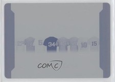 2019 Leaf Ultimate Sports Printing Plate Cyan 1/1 Jim Rice David Ortiz HOF uk2