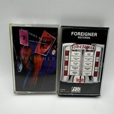 2 Foreigner Cassette Tapes - Records / The Very Best... and Beyond