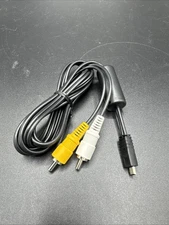 RCA AV Video Cable Cord Lead For Konica Minolta DiMage A200 E323 E500 X50 X60