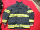 BLACK  FIRE DEX DRD EQUIPPED 46 x 32  X 35 Firefighter Turnout Bunker  TOW GEAR