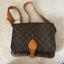 Louis Vuitton Shoulder Bag SL0935 Leather Used, No Shap