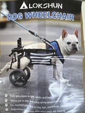 Dog Wheelchair for Back Legs, Dog Wheelchair for Small Dog, Adjustable Pets Cart