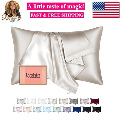 Silk Pillow Cases Standard Size with Hidden Zipper, Mulberry Silk Pillowcase ...
